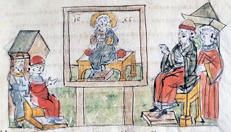 Миниатюра из Радзивилловской летописи.