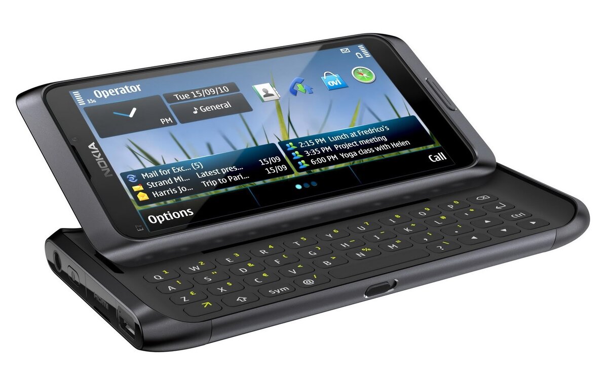 Nokia E7 — топовый бизнес-слайдер 2000-х | Кнопочные телефоны Rarephones.ru  | Дзен