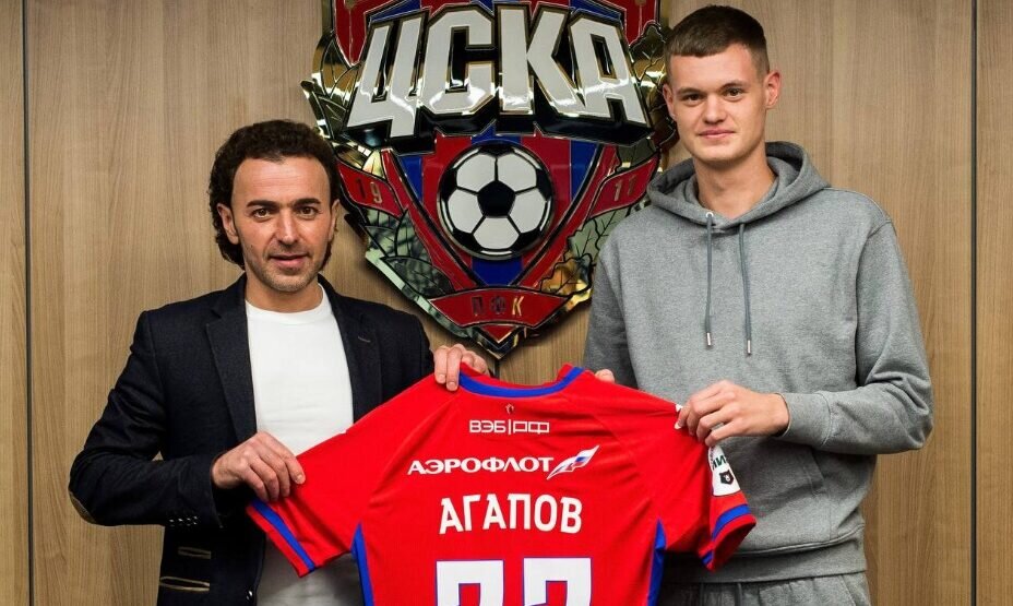    Илья Агапов стал игроком ЦСКА. Фото: ПФК ЦСКА
