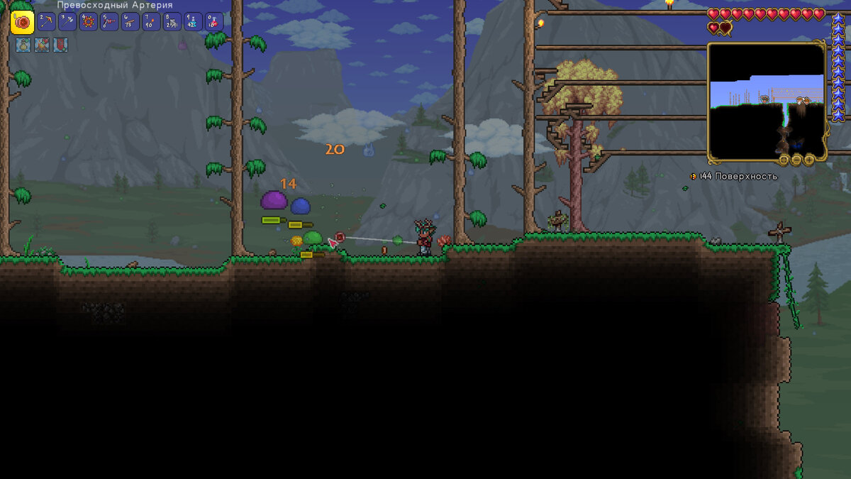 Соло-прохождение Terraria на мастер-моде | Армия слизней и гоблинов мучает  новичка | 5 Часть | MrBk | Minecraft | Игры | Дзен