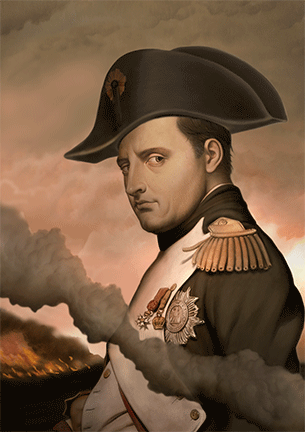 Лежа на земле, Массена одним глазом мог видеть подобную картину перед собой.