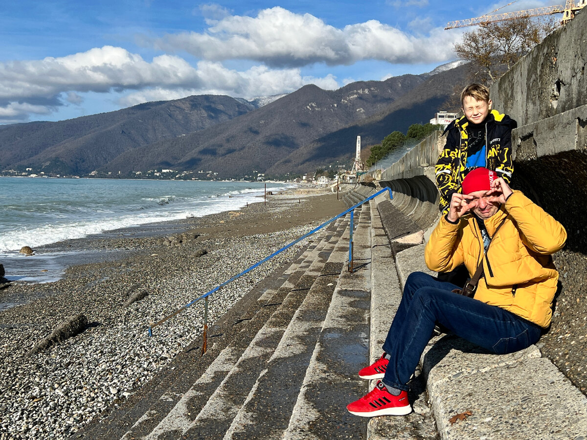 Все фото - автора, декабрь 2022. Гагра