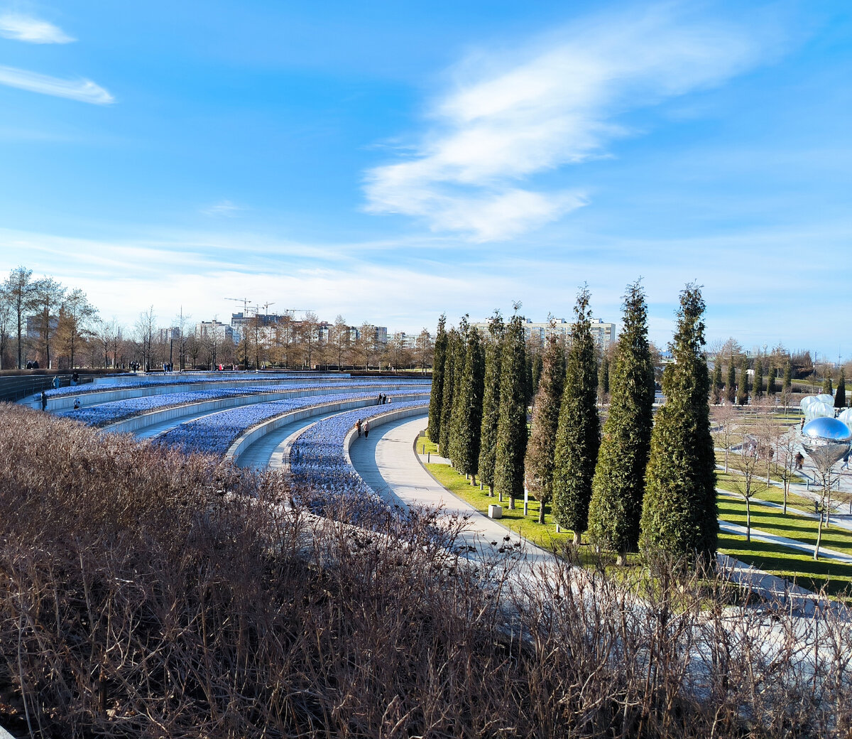 Территория парка Краснодар. 