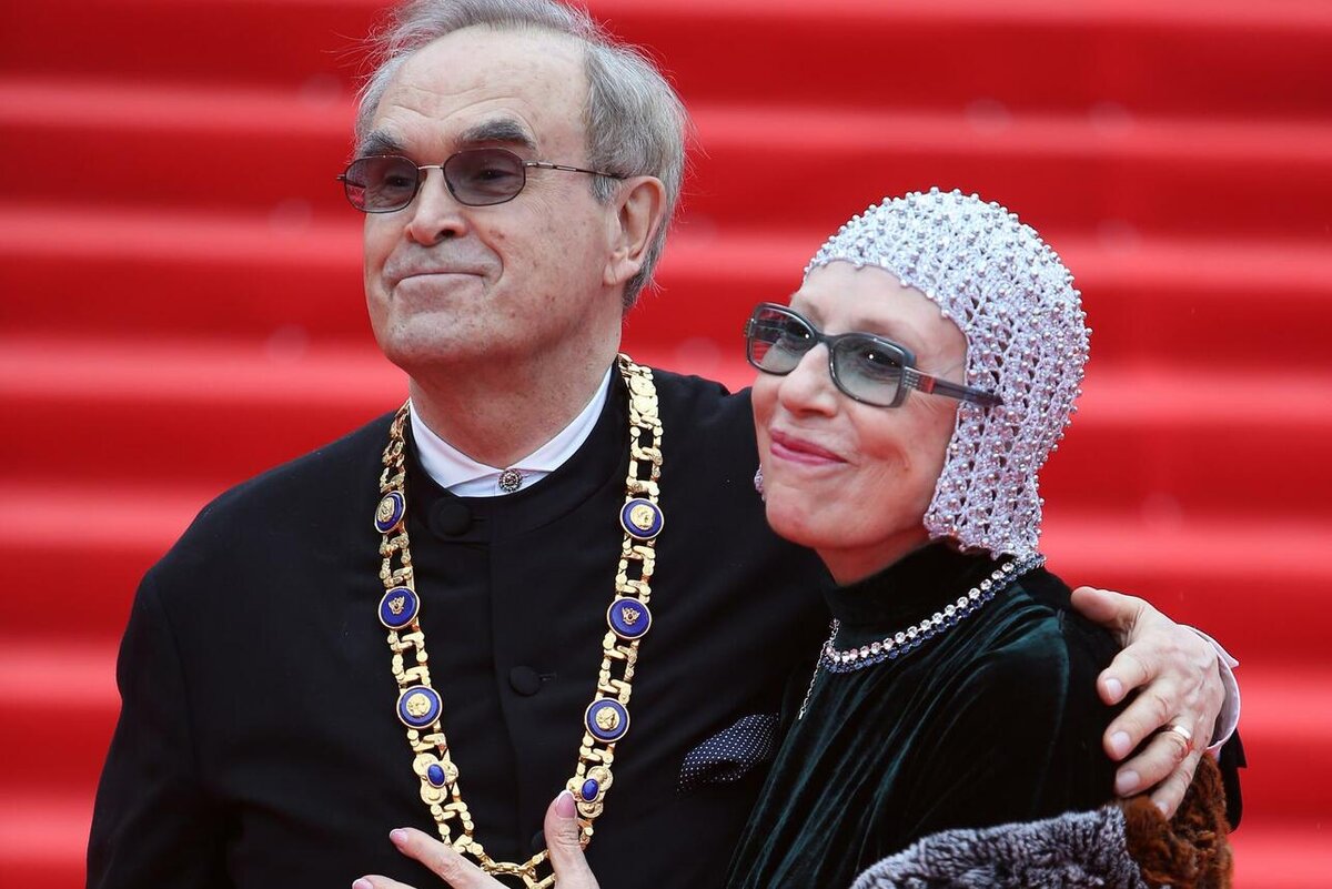    Инна Чурикова и Глеб Панфилов © Dmitry Golubovich/globallookpress.com