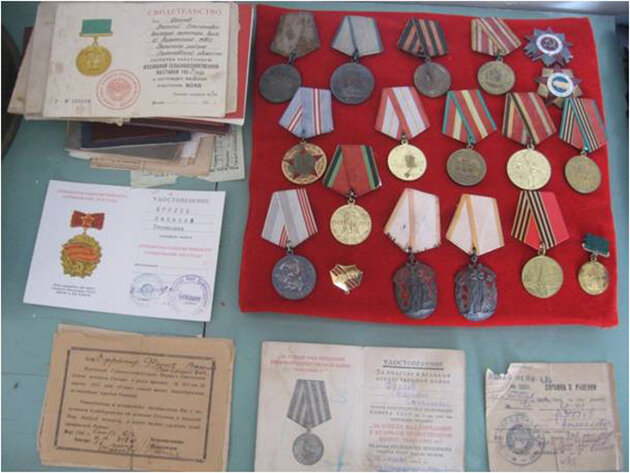 Награды В.С. Фролова