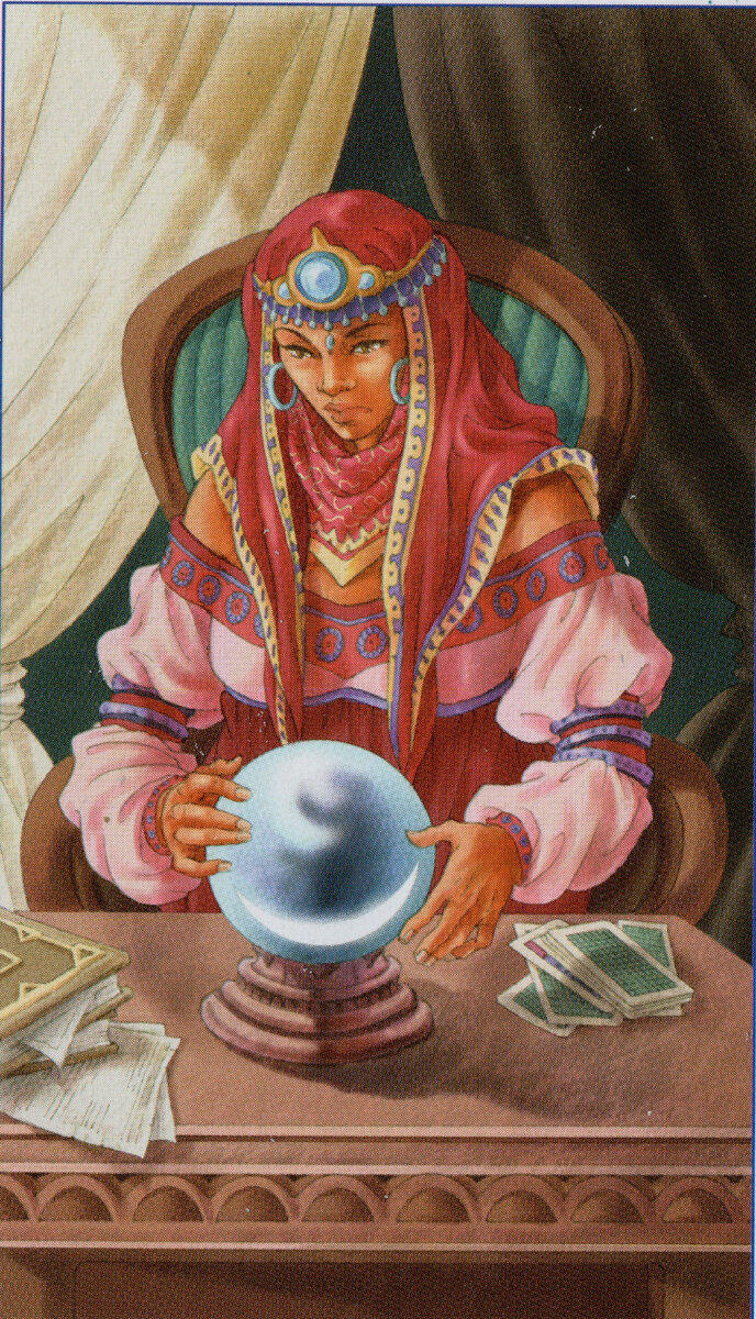 2 Старший Аркан Верховная Жрица. Таро 78 Дверей