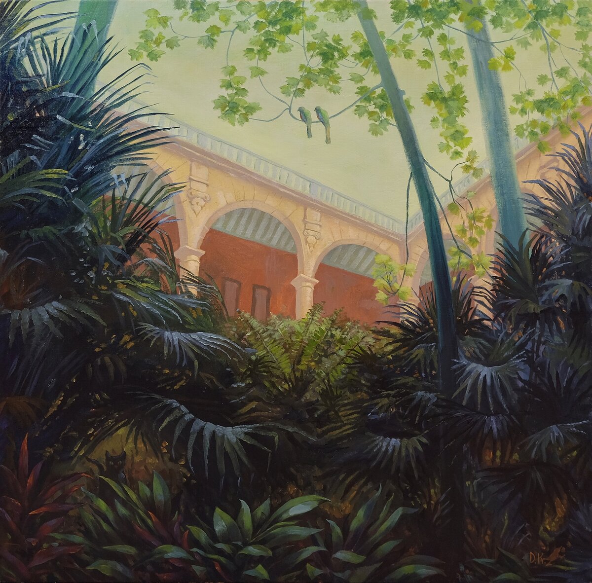 «Гроза ушла», холст, масло