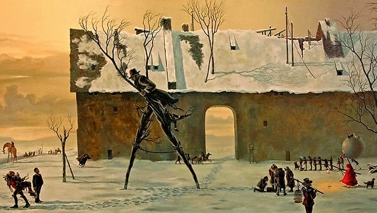 Александр Простов-Покровский. Землемер. 
