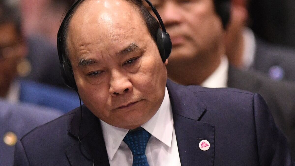    Премьер-министр Вьетнама Нгуен Суан Фук на саммите Россия-АСЕАН в Сингапуре. 14 ноября 2018© РИА Новости / Григорий Сысоев