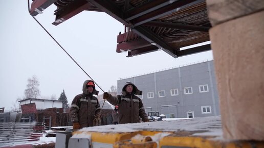 Перевозка теплообменника длиной 24м на 4-осном полуприцепе Тверьстроймаш.