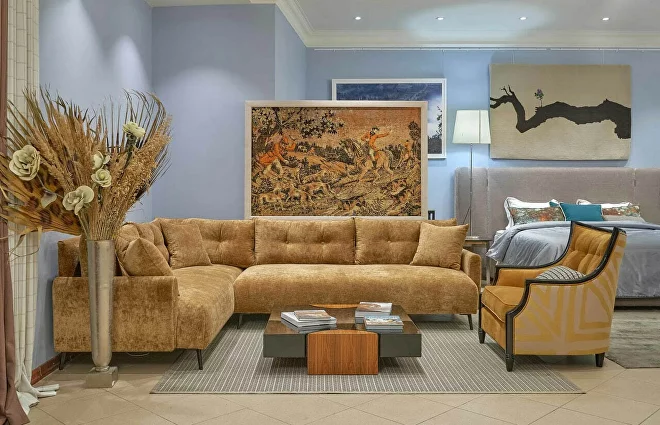 Угловой диван «Валялка»