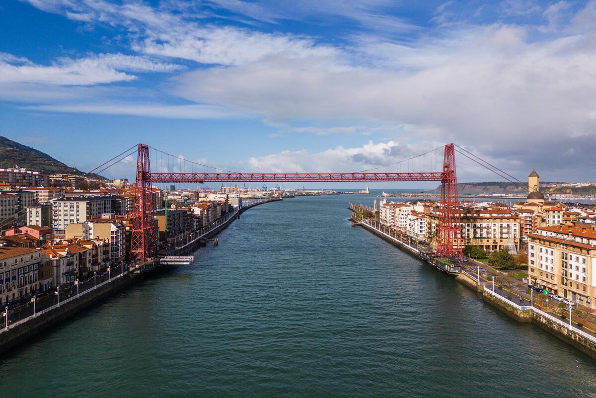 Бискайский мост в Гечо