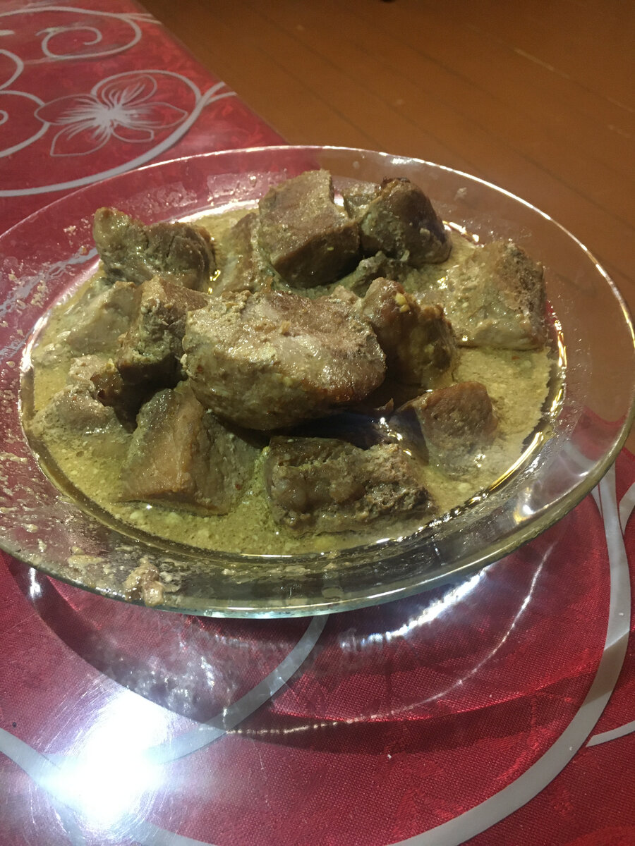 Тушеное мясо