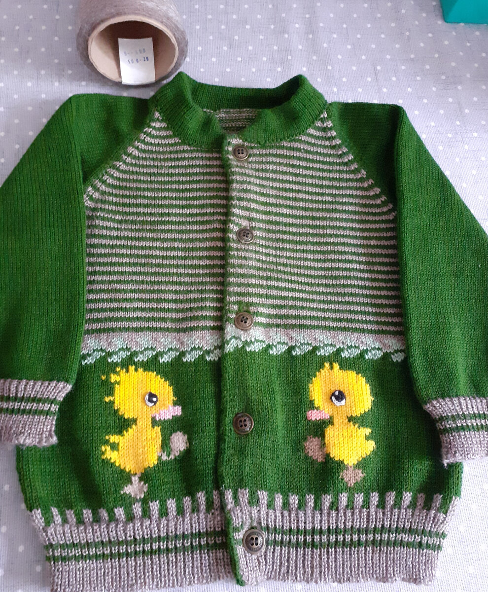 Интарсия "утята"