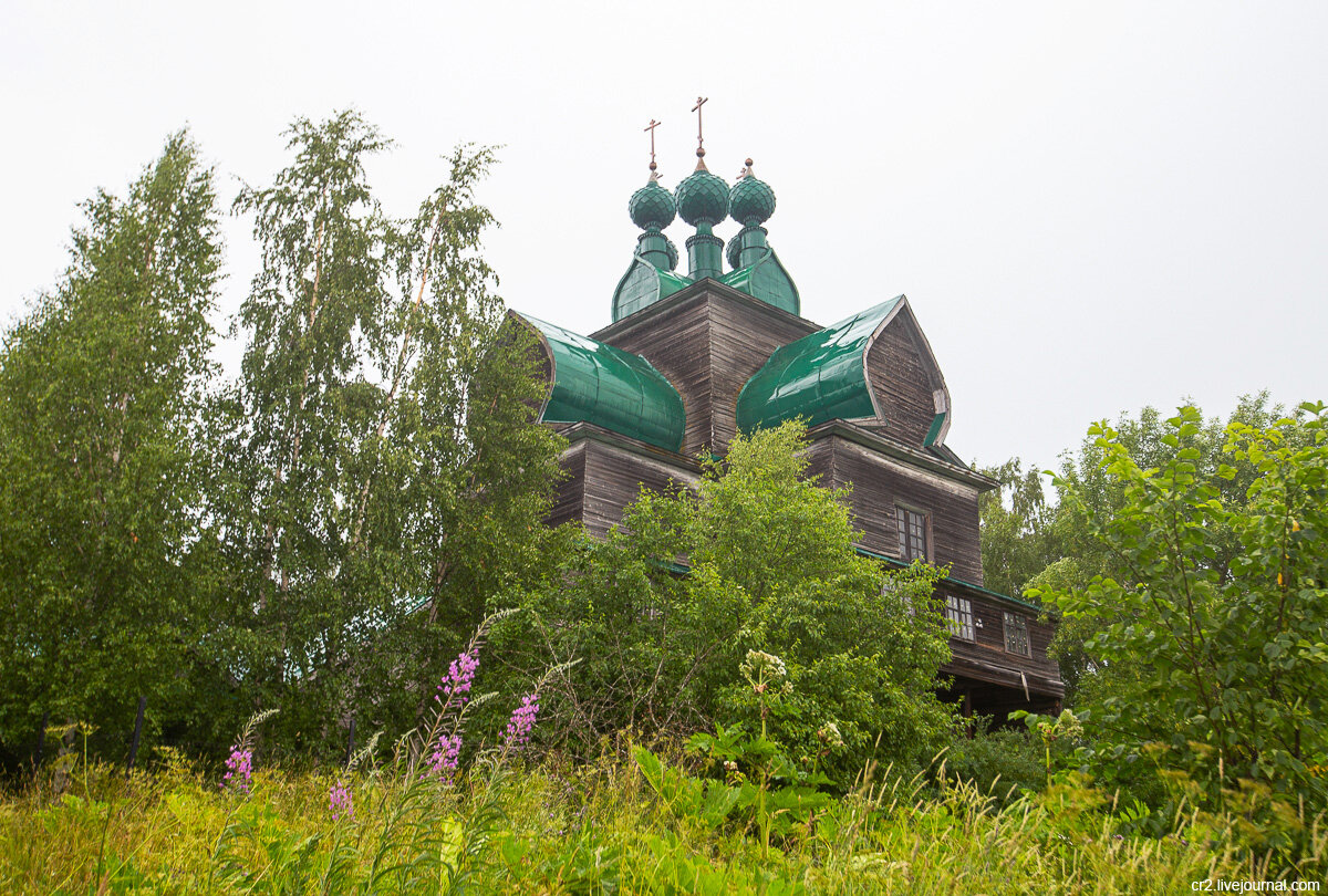 Успенская церковь. Нелазское, Вологодская область. Фото автора статьи 