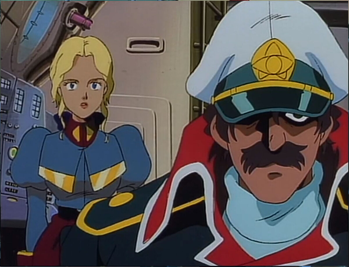 - Капитан, а вы вообще хоть что-то видите из под этого козырька?