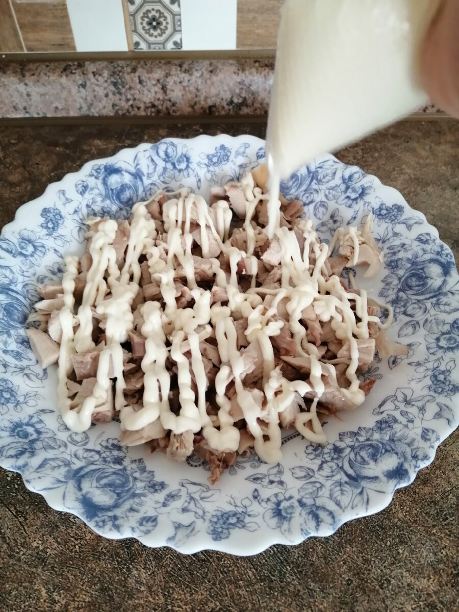 при желании можно мазать и ложкой