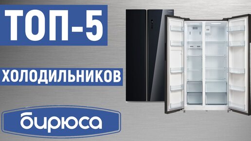 ТОП-5. Лучшие холодильники Бирюса. Рейтинг