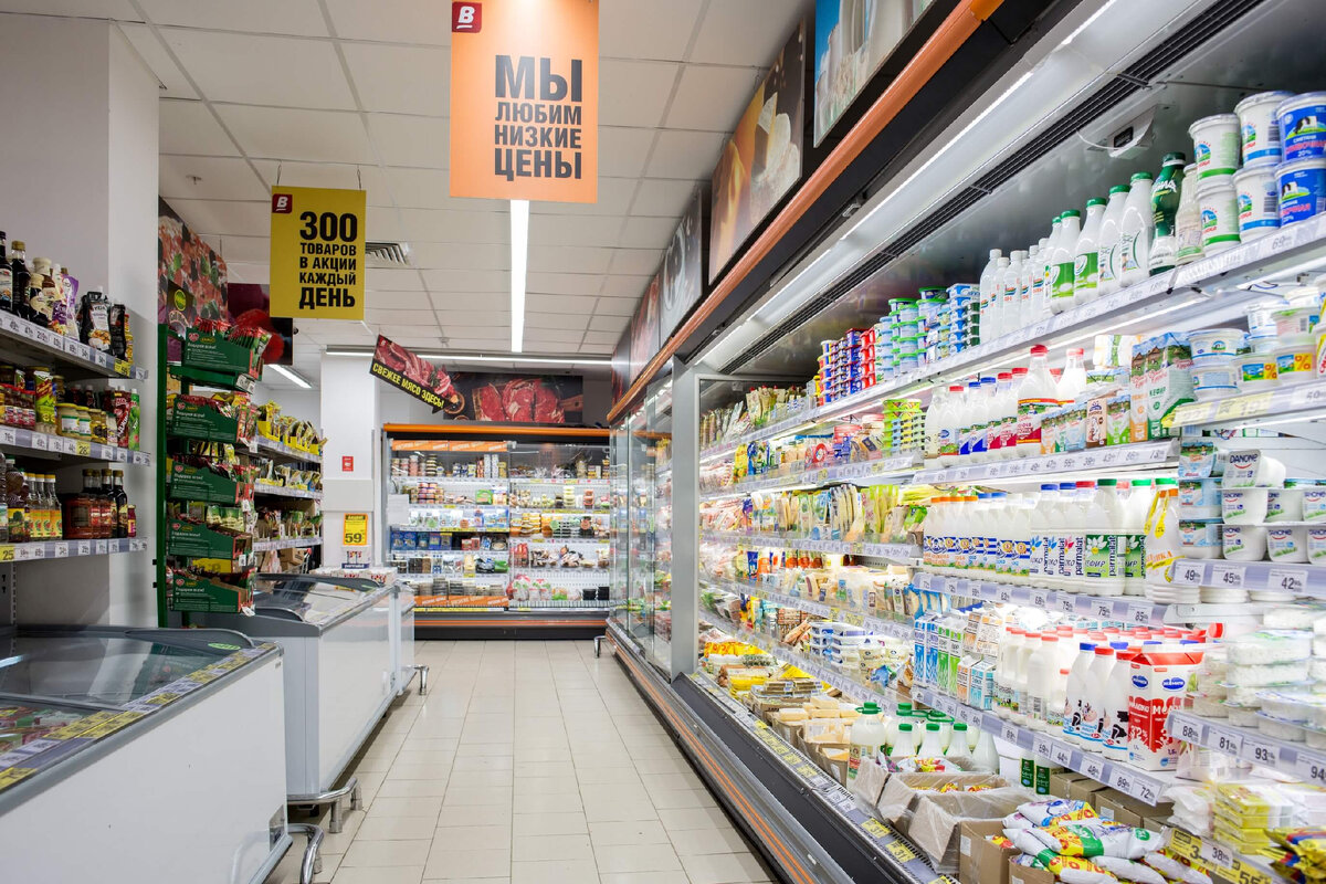 Сетевой магазин в Сибири