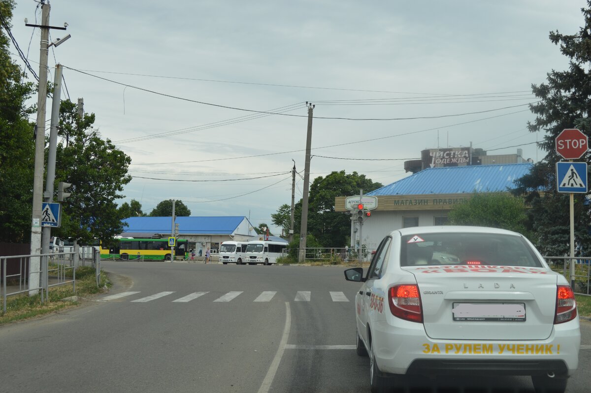 Фото автора. Учебная машина.