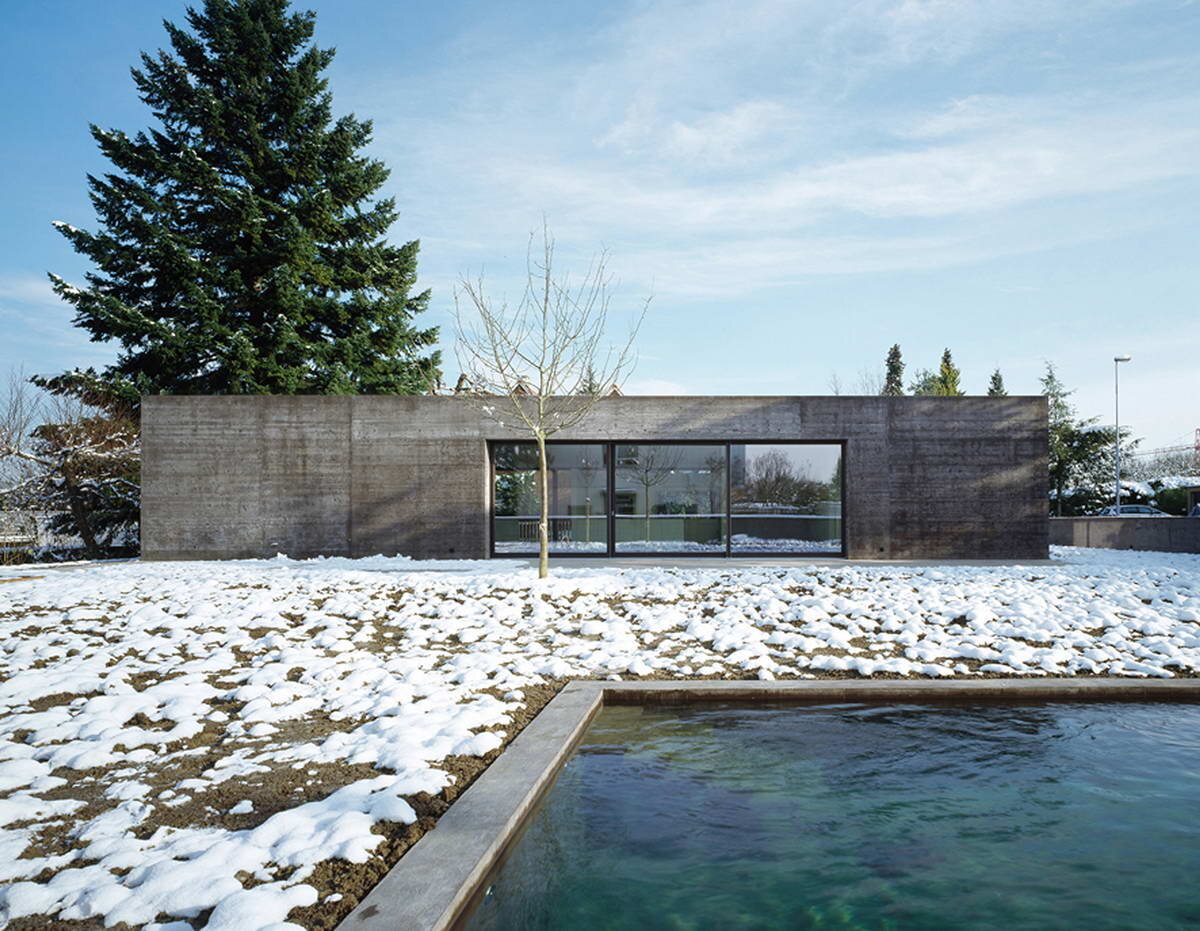 Минималистский дом в Швейцарии 2 