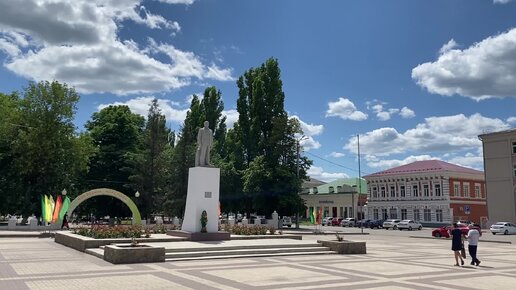 Борисоглебск - красивый город Черноземья. Попробовали баскет в местной 