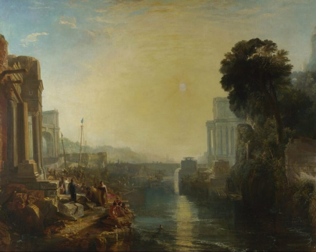 Дж. М. У. Тернер «Дидона строит Карфаген, или Расцвет Карфагенской империи», 1815