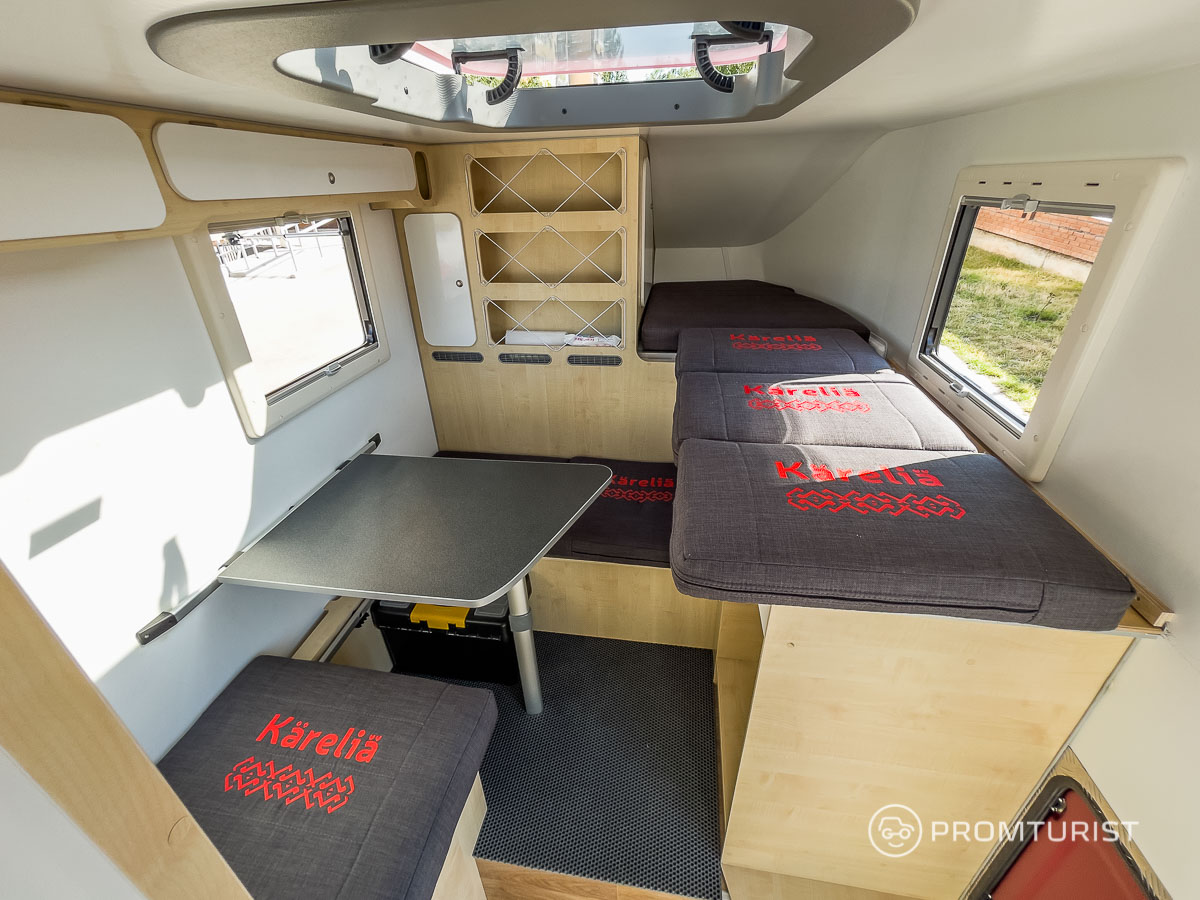 Как выглядит внутри автодом для России на базе Lada Niva. 2 спальных места, туалет и много всего полезного 🚚🇷🇺🤪5