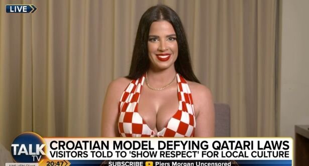 Ивана Кнолль на интервью Пирсу Моргану