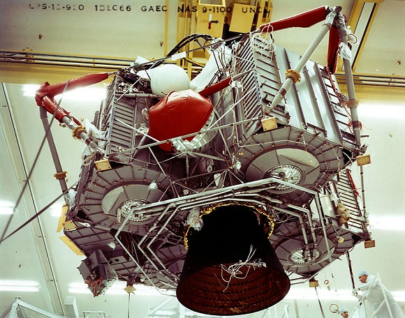 Посадочная ступень лунного модуля. НАСА