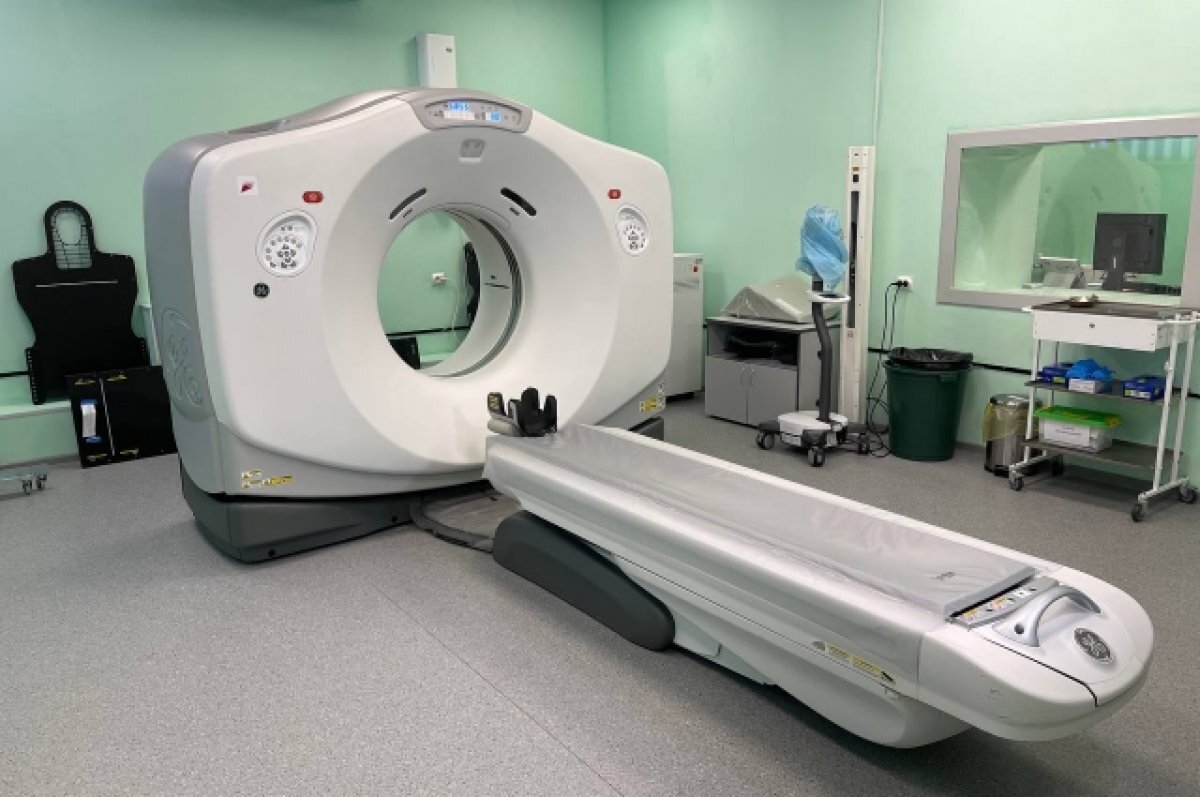    Компьютерный томограф.