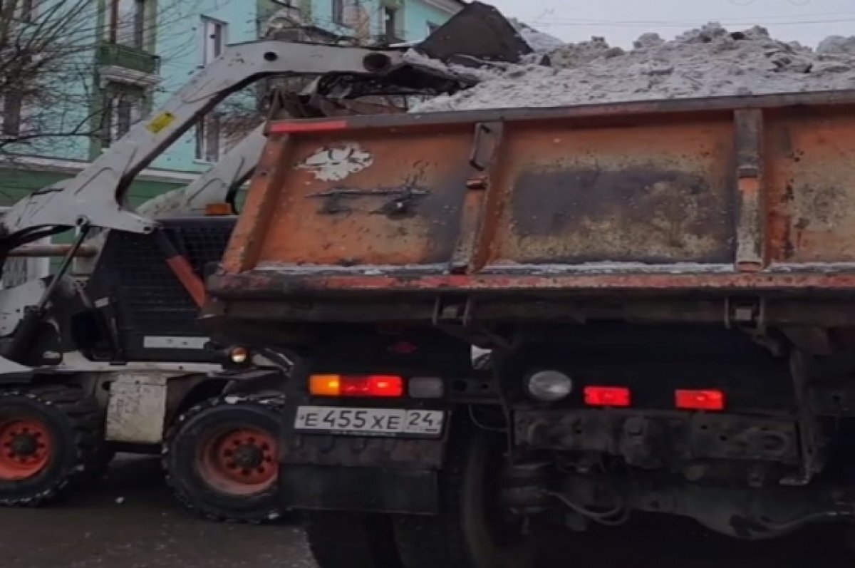    Красноярские коммунальщики подвели итоги работы в новогодние праздники