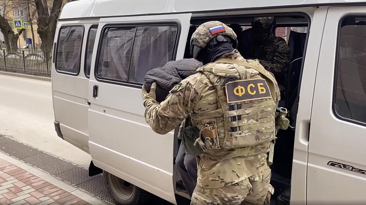    Задержание агента СБУ в Херсонской области© ФСБ России