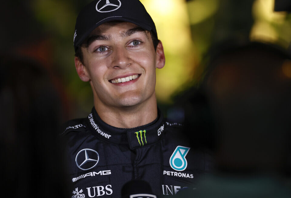    Джордж Рассел: Жаль Алонсо, но от лишнего кубка не откажусь!LAT Images / Mercedes