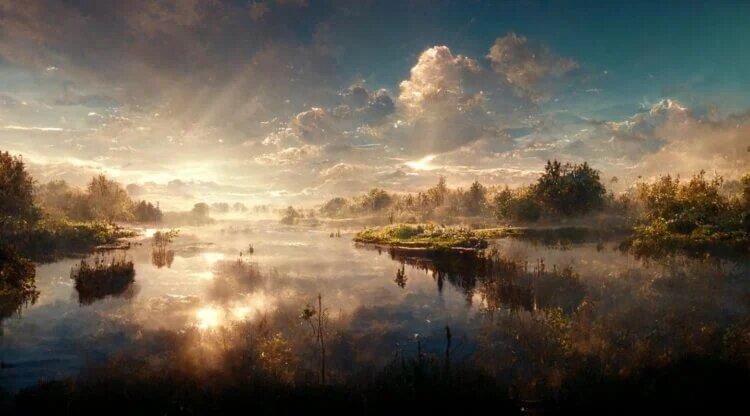 Изображение, созданное нейросетью