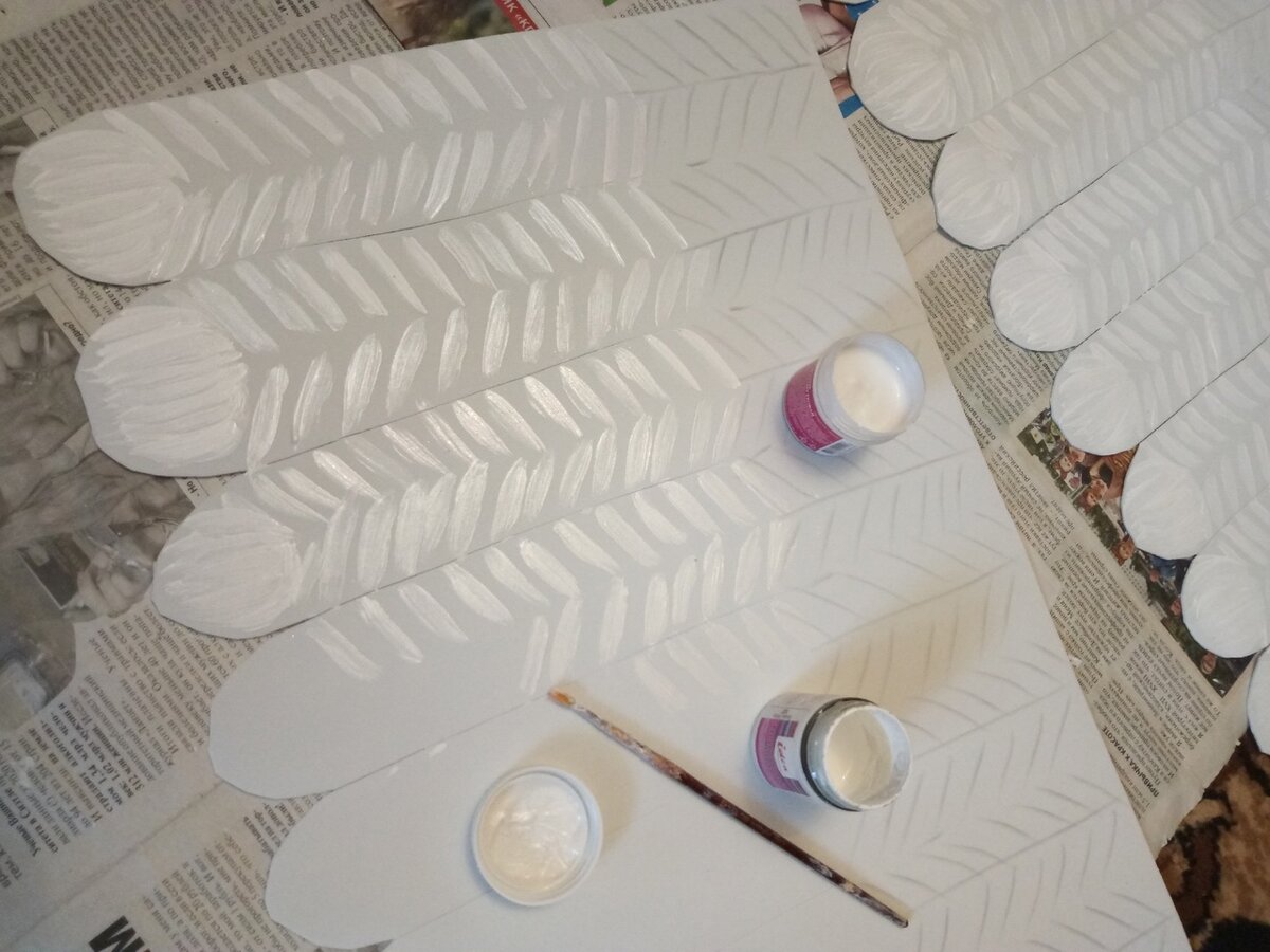 Белые Крылья Ангела - Косплей Ориби Каммпирр - Процесс создания