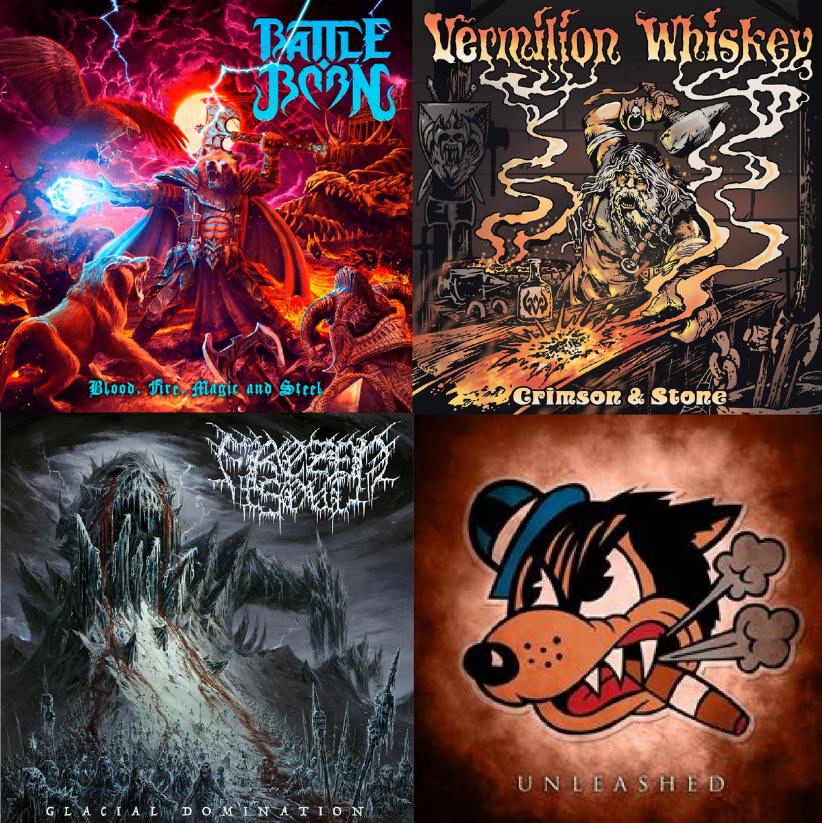 Обложки альбомов из открытых источников