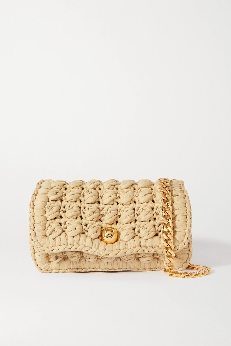 Источник: https://www.net-a-porter.com/en-ru/shop/product/bottega-veneta/crocheted-cotton-blend-shoulder-bag/1370567