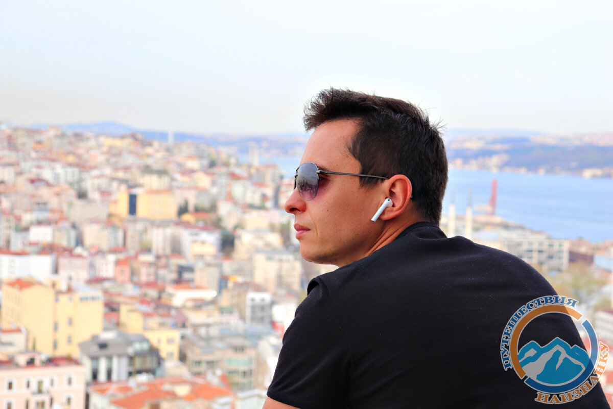 Вид на Стамбул с Галатской башни, Турция (фото автора)