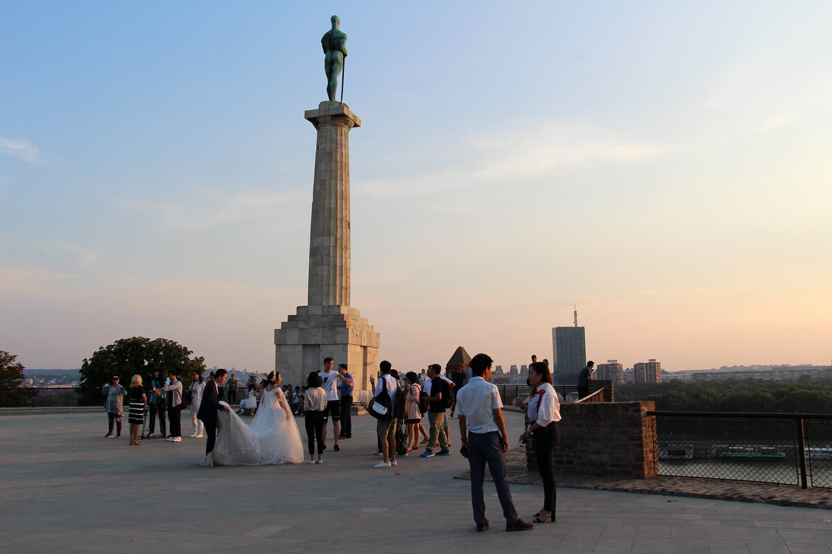 Терраса у «Победника» в Белградской крепости. Фото: Fred Romero