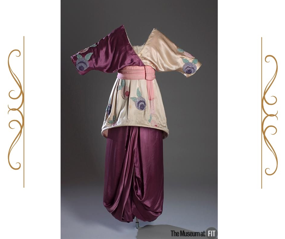 Платье "Сорбет", Поль Пуаре, 1912. (с) Из коллекции музея при Fashion Institute of Technology  (Нью-Йорк)
