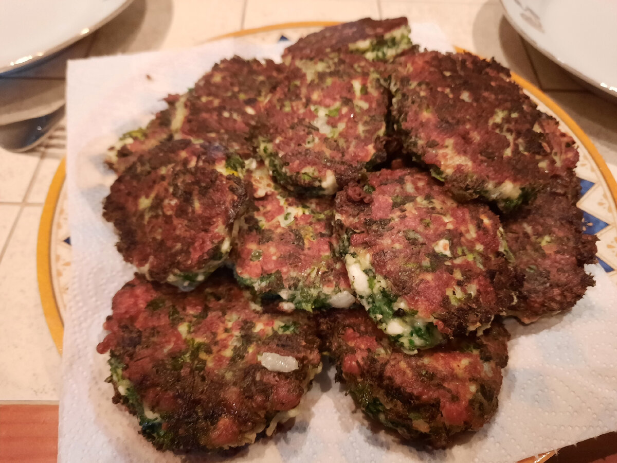 Петрушечные котлеты