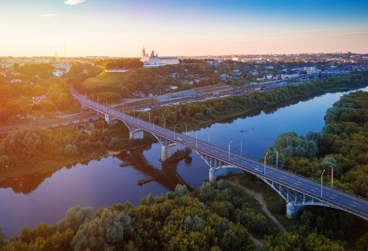 Река Клязьма Владимир