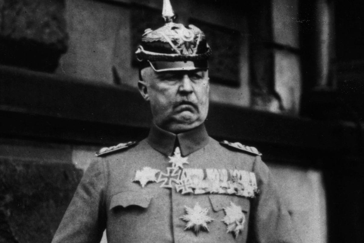Генерал пехоты Эрих фон Людендорф