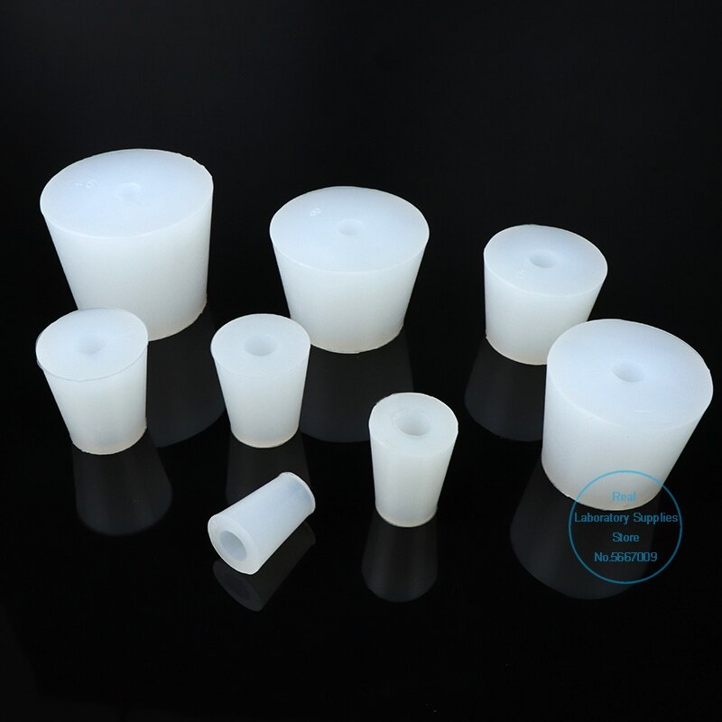 Пробка двухконусная силиконовая для бутылок с ком