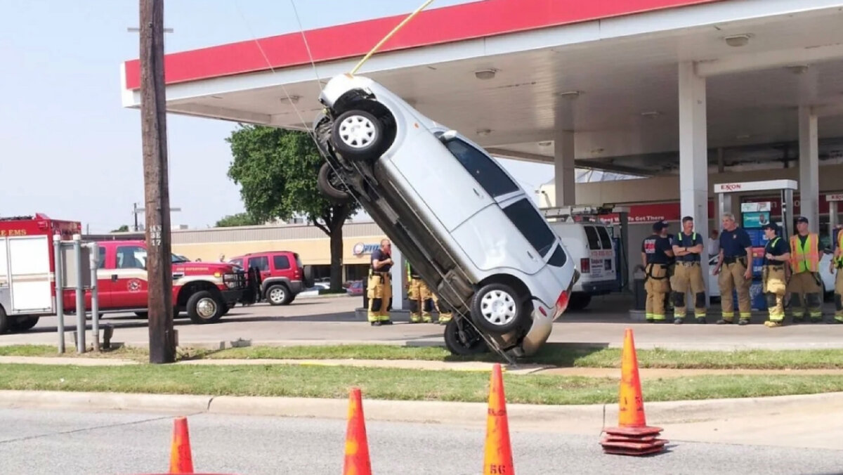 10 место. Внезапно подлетел на заправке 