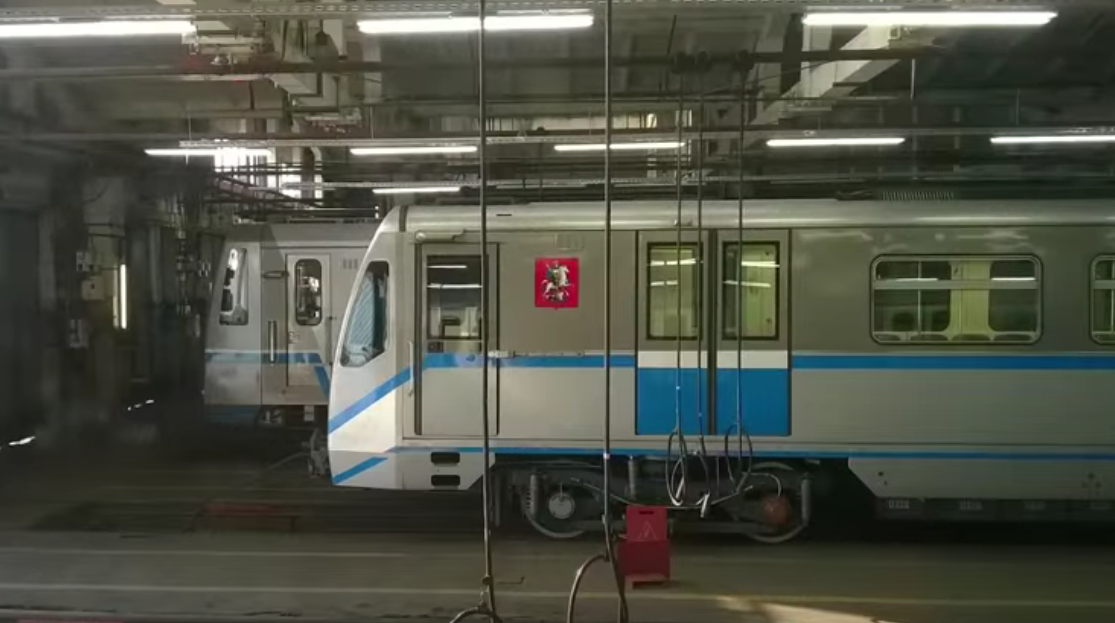 Русич в депо Варшавское.