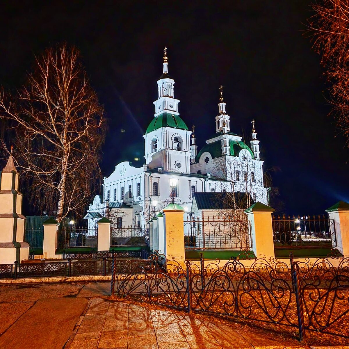 Ялуторовск Тюменской области - город декабристов в Сибири. Октябрь 2021 г.
