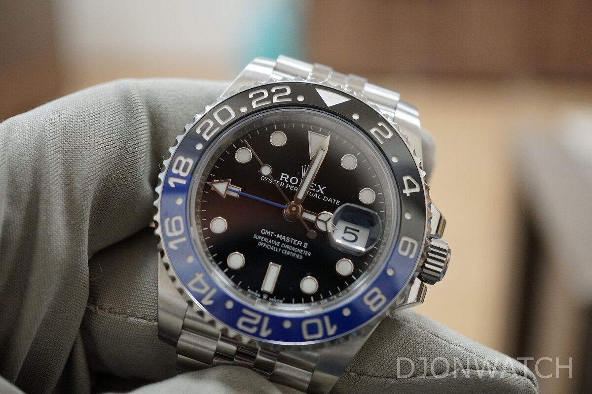 Jam rolex batman clearance