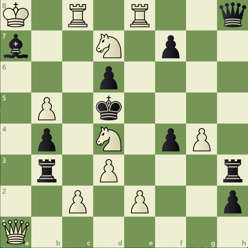 ход белых, мат в 3 хода